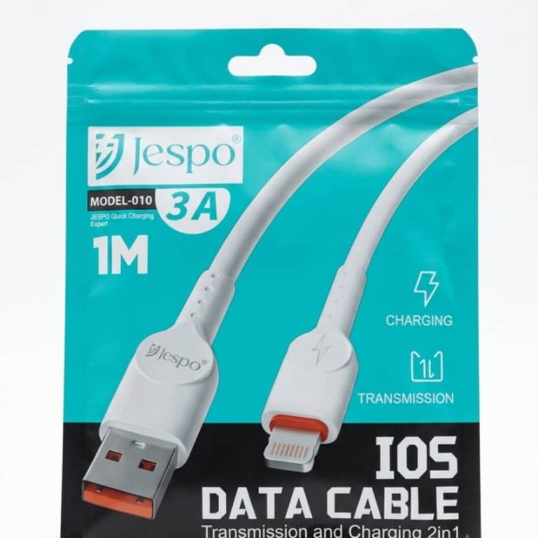 Jespo MODEL-010 3A 1M iOS Data Cable