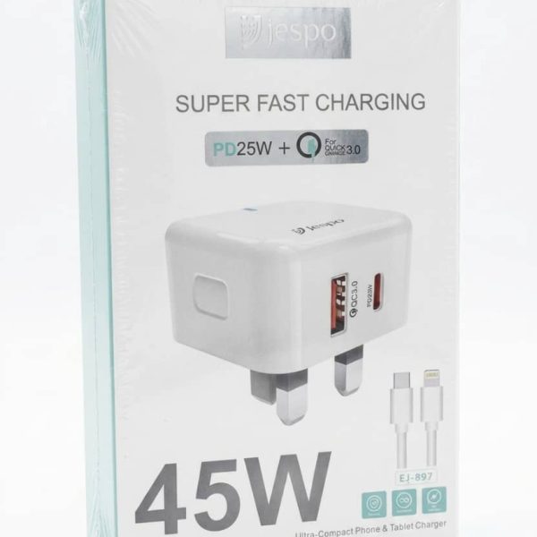Jespo 45W Super Fast Charging Wall Charger