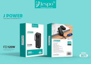 Jespo J POWER DX273 30000mAh 120W PD Fast Charging Power Bank